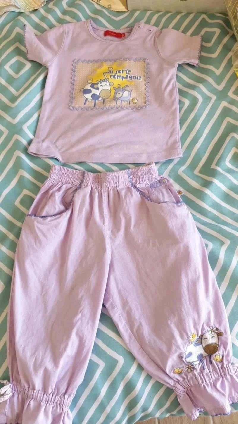 Conjunto de calça leve 18 meses t-shirt – photo 3